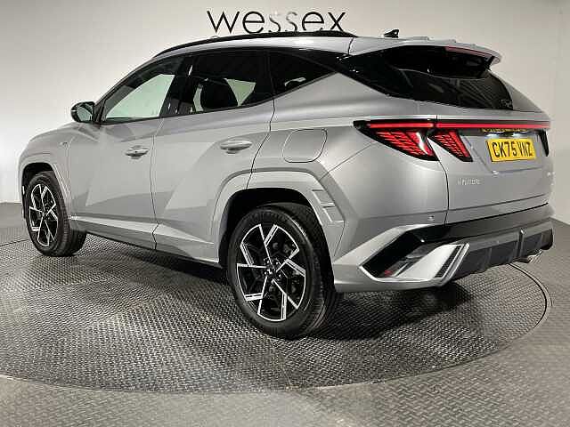 Hyundai TUCSON 1.6T Hybrid N Line 5dr Auto Silver