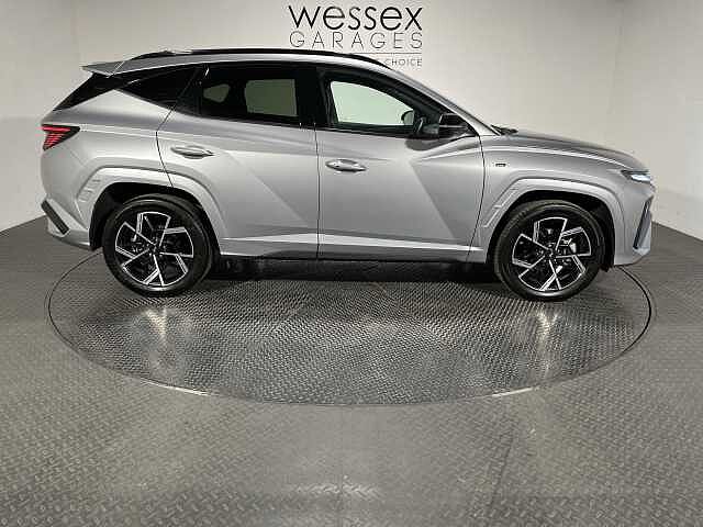 Hyundai TUCSON 1.6T Hybrid N Line 5dr Auto Silver