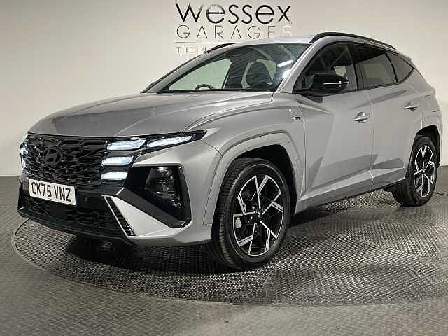Hyundai TUCSON 1.6T Hybrid N Line 5dr Auto Silver
