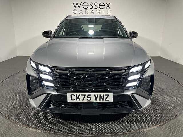 Hyundai TUCSON 1.6T Hybrid N Line 5dr Auto Silver