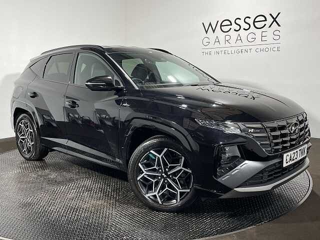 Hyundai TUCSON 1.6 TGDi Plug-in Hybrid N Line 5dr 4WD Auto Black