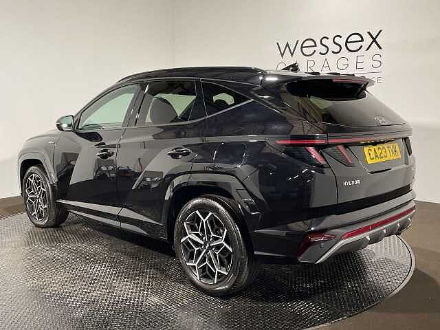 Hyundai TUCSON 1.6 TGDi Plug-in Hybrid N Line 5dr 4WD Auto Black