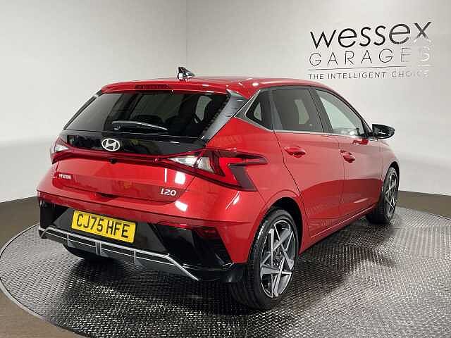 Hyundai I20 1.0T Tech Line 5dr DCT(2025) Red