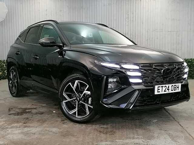 Hyundai TUCSON 1.6 T-GDi N Line Euro 6 (s/s) 5dr Abyss Black