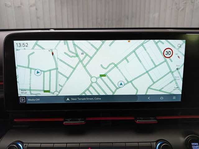 Hyundai KONA 1.6 h-GDi N Line S DCT Euro 6 (s/s) 5dr Ecotronic Grey