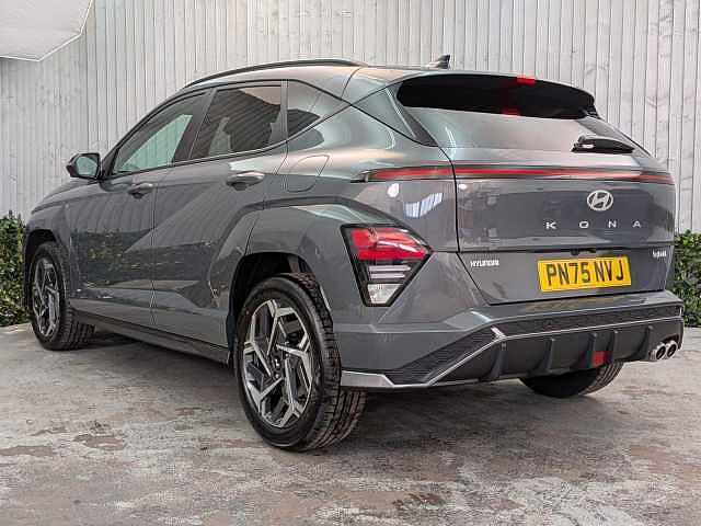 Hyundai KONA 1.6 h-GDi N Line S DCT Euro 6 (s/s) 5dr Ecotronic Grey