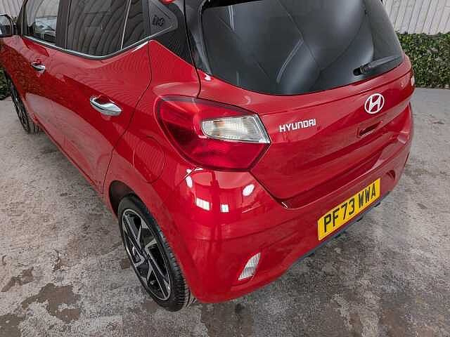 Hyundai I10 1.2 Premium Auto Euro 6 (s/s) 5dr Red