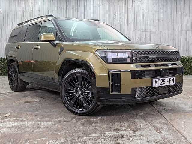 Hyundai SANTA FE 1.6 T-GDi 13.8kWh Calligraphy Auto 4WD Euro 6 (s/s) 5dr (7Seat) Olive Green