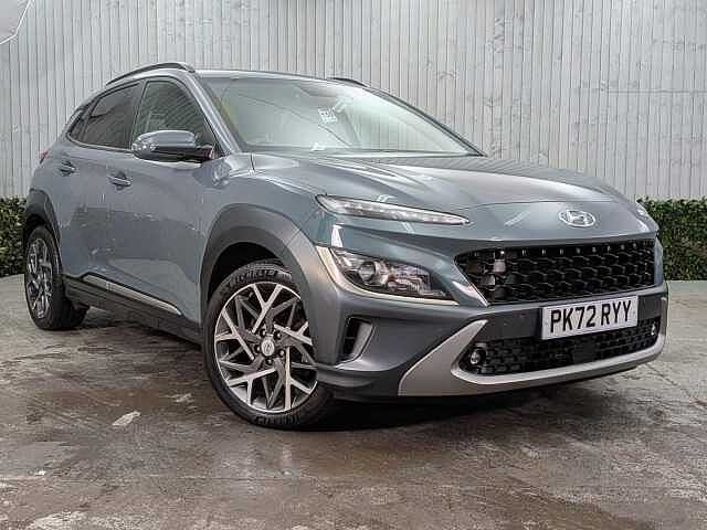 Hyundai KONA 1.6 h-GDi Premium DCT Euro 6 (s/s) 5dr Jungle Green