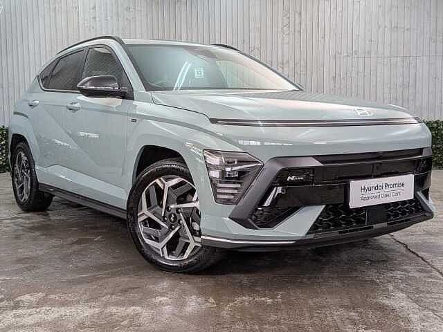 Hyundai KONA 1.6 h-GDi N Line S DCT Euro 6 (s/s) 5dr Mirage Green