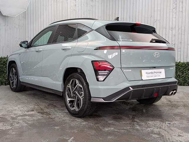Hyundai KONA 1.6 h-GDi N Line S DCT Euro 6 (s/s) 5dr Mirage Green