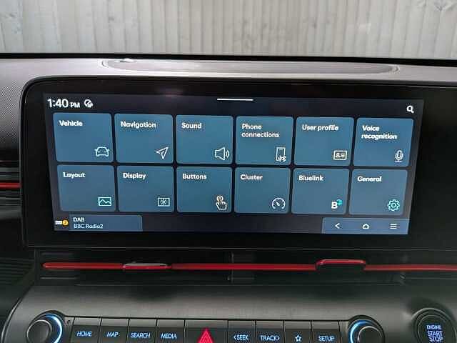 Hyundai KONA 1.6 h-GDi N Line S DCT Euro 6 (s/s) 5dr Mirage Green