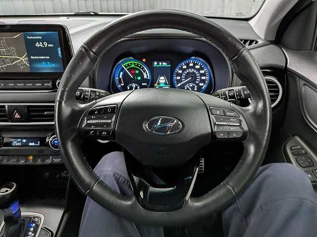 Hyundai KONA 1.6 h-GDi Premium SE DCT Euro 6 (s/s) 5dr Polar White