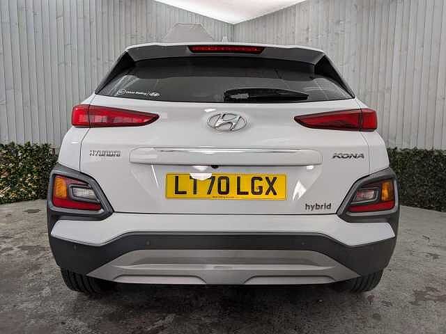 Hyundai KONA 1.6 h-GDi Premium SE DCT Euro 6 (s/s) 5dr Polar White