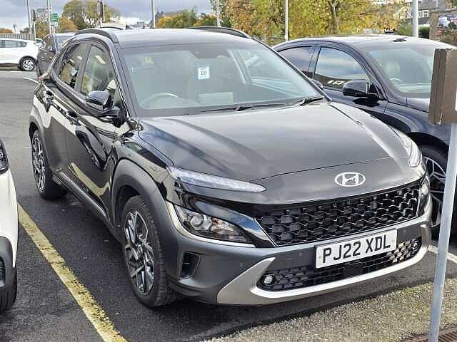 Hyundai KONA 1.6 h-GDi Premium DCT Euro 6 (s/s) 5dr Phantom Black