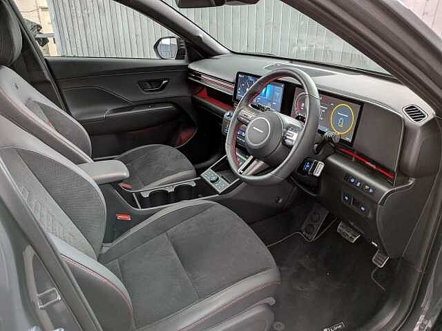 Hyundai KONA 1.6 h-GDi N Line S DCT Euro 6 (s/s) 5dr Ecotronic Grey