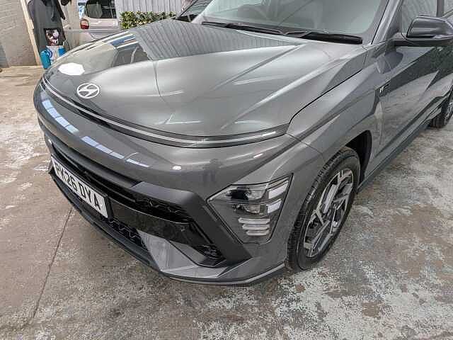 Hyundai KONA 1.6 h-GDi N Line S DCT Euro 6 (s/s) 5dr Ecotronic Grey