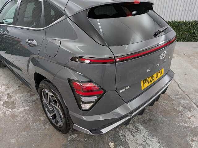 Hyundai KONA 1.6 h-GDi N Line S DCT Euro 6 (s/s) 5dr Ecotronic Grey