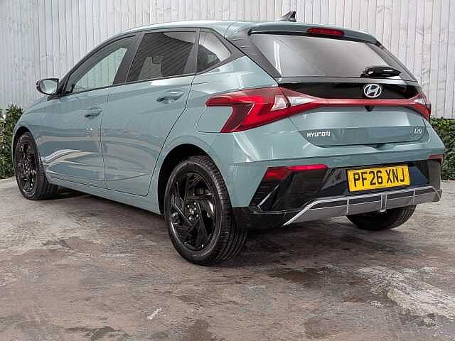 Hyundai I20 1.0 T-GDi Black Line Euro 6 (s/s) 5dr Mangrove Green