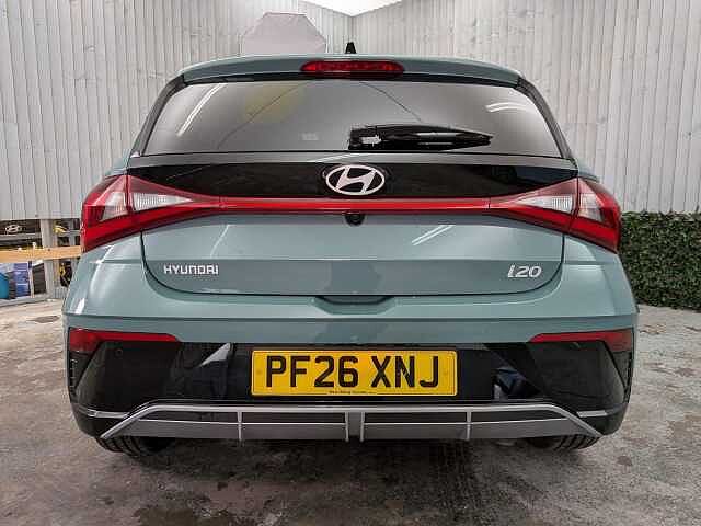Hyundai I20 1.0 T-GDi Black Line Euro 6 (s/s) 5dr Mangrove Green