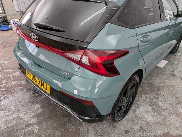 Hyundai I20 1.0 T-GDi Black Line Euro 6 (s/s) 5dr Mangrove Green