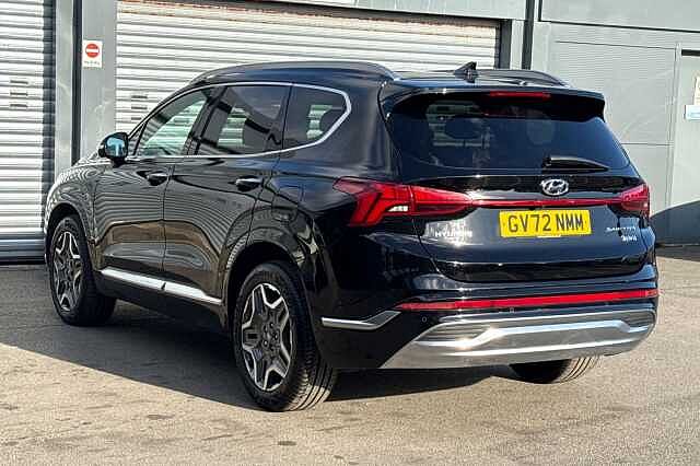 Hyundai SANTA FE 1.6 TGDi Hybrid Ultimate 5dr 4WD Auto Black