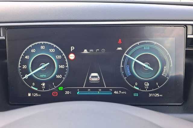 Hyundai TUCSON 1.6 TGDi Hybrid 230 Premium 5dr 2WD Auto Atlas White