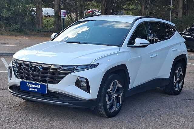 Hyundai TUCSON 1.6 TGDi Hybrid 230 Premium 5dr 2WD Auto Atlas White