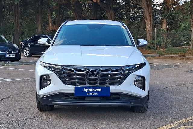 Hyundai TUCSON 1.6 TGDi Hybrid 230 Premium 5dr 2WD Auto Atlas White