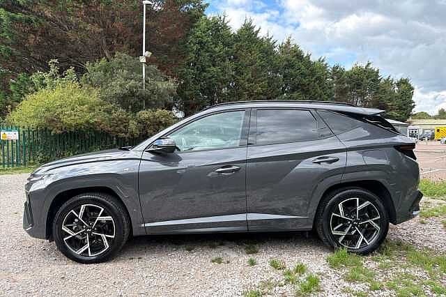 Hyundai TUCSON 1.6T Hybrid N Line S 5dr Auto Grey