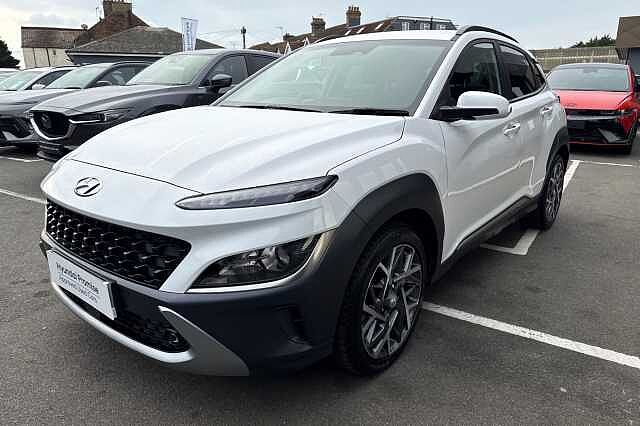 Hyundai KONA 1.6 GDi Hybrid Premium 5dr DCT White