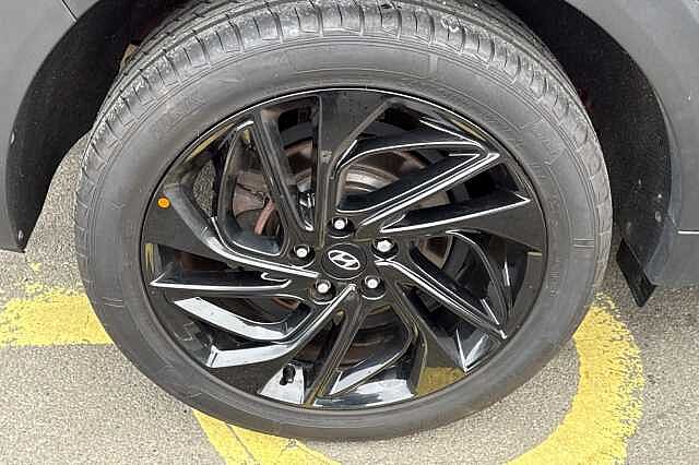 Hyundai TUCSON 1.6 TGDi 177 N Line 5dr 2WD DCT Red