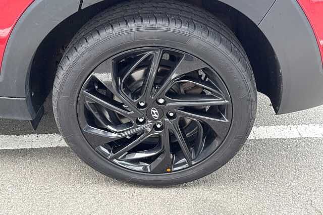 Hyundai TUCSON 1.6 TGDi 177 N Line 5dr 2WD DCT Red