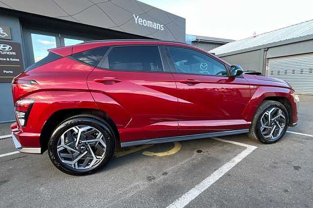 Hyundai KONA 1.0T N Line S 5dr DCT Red