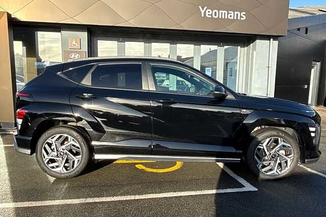 Hyundai KONA 1.0T 100 N Line 5dr Black