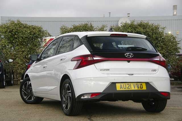 Hyundai I20 1.0 T-GDi 100ps SE Connect 48 Volt Hybrid White