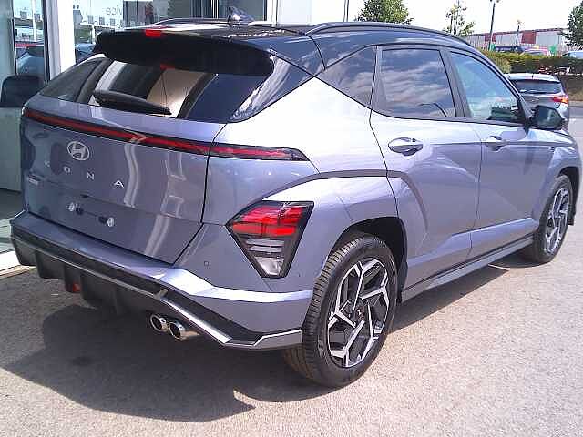 Hyundai KONA 1.6T 138 N Line S 5dr DCT Meta Blue / 2 Tone