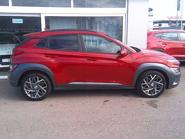 Hyundai KONA 1.6 GDi Hybrid Ultimate 5dr DCT Pulse Red