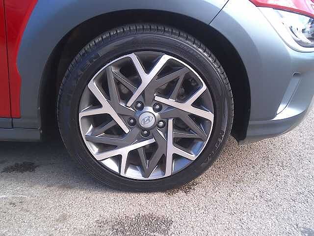 Hyundai KONA 1.6 GDi Hybrid Ultimate 5dr DCT Pulse Red