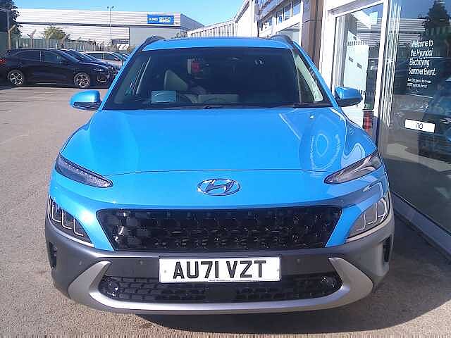 Hyundai KONA 1.6 GDi Hybrid Ultimate 5dr DCT Surfy Blue