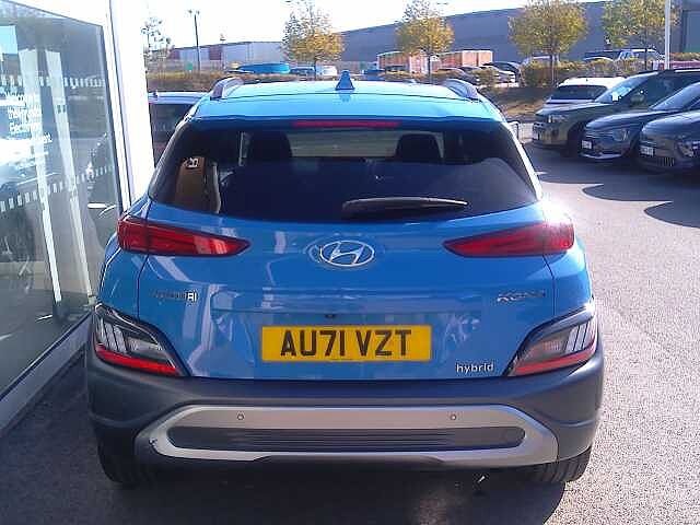 Hyundai KONA 1.6 GDi Hybrid Ultimate 5dr DCT Surfy Blue