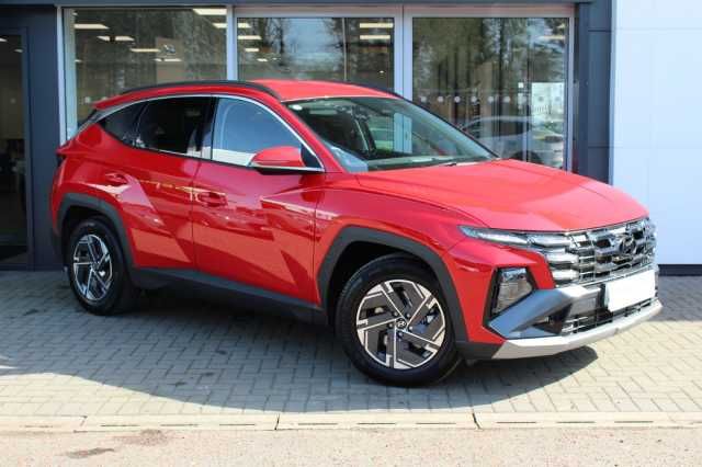 Hyundai TUCSON Advance 1.6T MHEV DCT Engine Red
