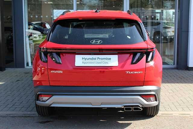 Hyundai TUCSON Advance 1.6T MHEV DCT Engine Red