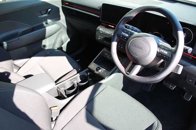 Hyundai KONA ELECTRIC N Line 65kwh Serenity White