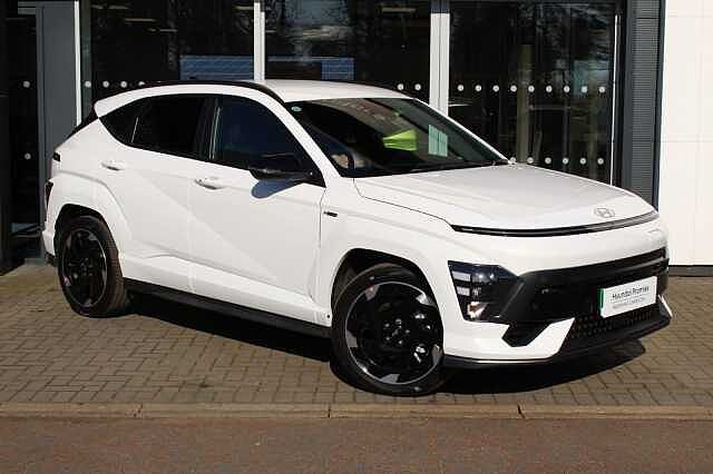Hyundai KONA ELECTRIC N Line 65kwh Serenity White