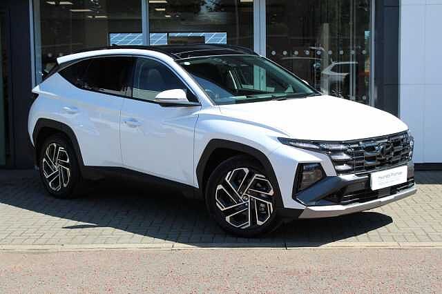 Hyundai TUCSON Ultimate 1.6T HEV Serenity White