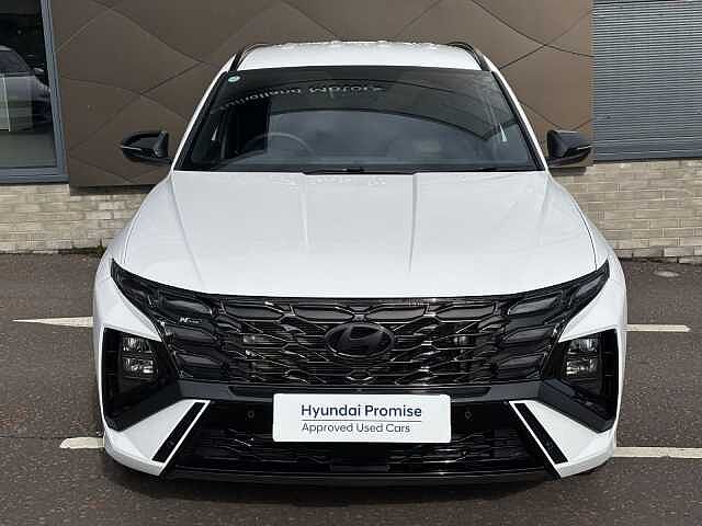 Hyundai TUCSON N Line 1.6 T-GDI HEV DCT Atlas White
