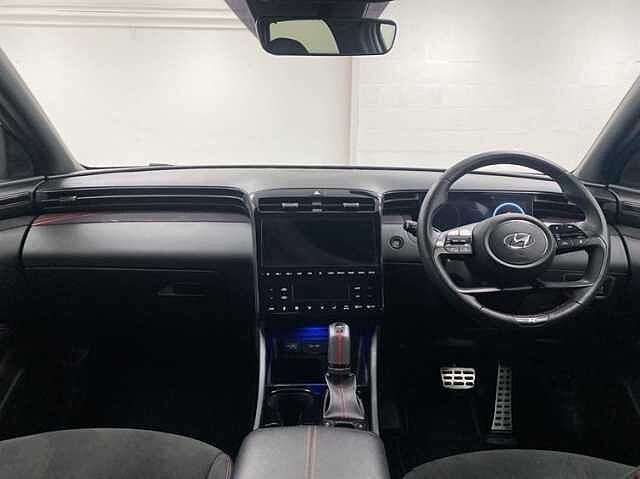 Hyundai TUCSON 1.6 TGDi 48V MHD 180 N Line S 5dr 4WD DCT WHITE