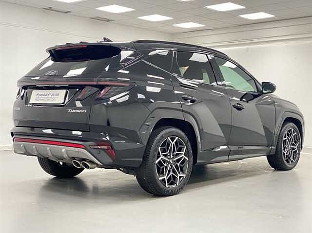 Hyundai TUCSON 1.6 TGDi 48V MHD N Line 5dr 2WD DCT BLACK