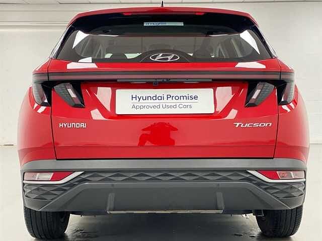 Hyundai TUCSON 1.6 TGDi 48V MHD SE Connect 5dr 2WD DCT RED